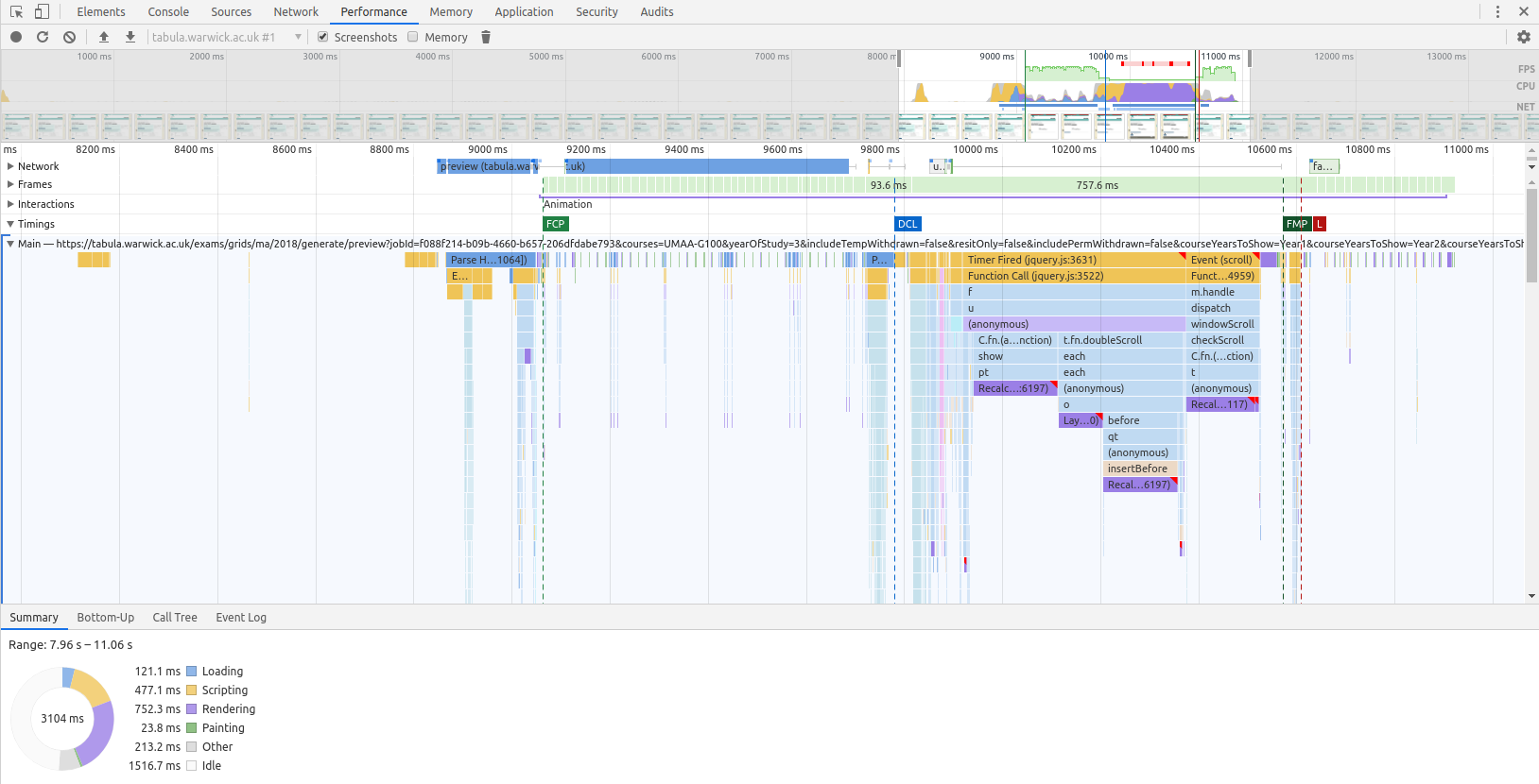 Performance tuning with XRebel and friends